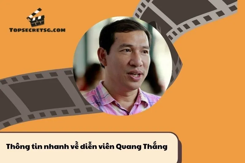 Thông tin nhanh về diễn viên Quang Thắng