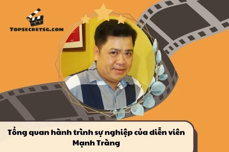 Tổng quan hành trình sự nghiệp diễn viên Mạnh Tràng