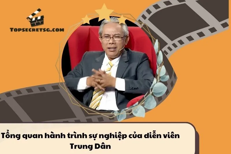 Tổng quan hành trình sự nghiệp diễn viên Trung Dân